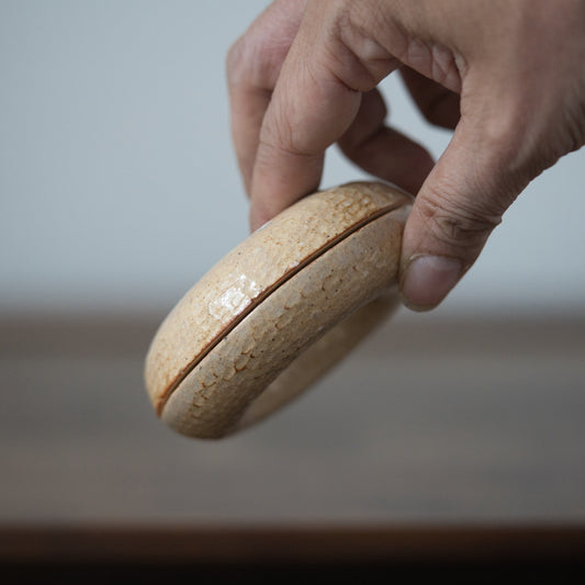 YTEX 萩駅鈴(馬鈴)蓋置 吉野桃李