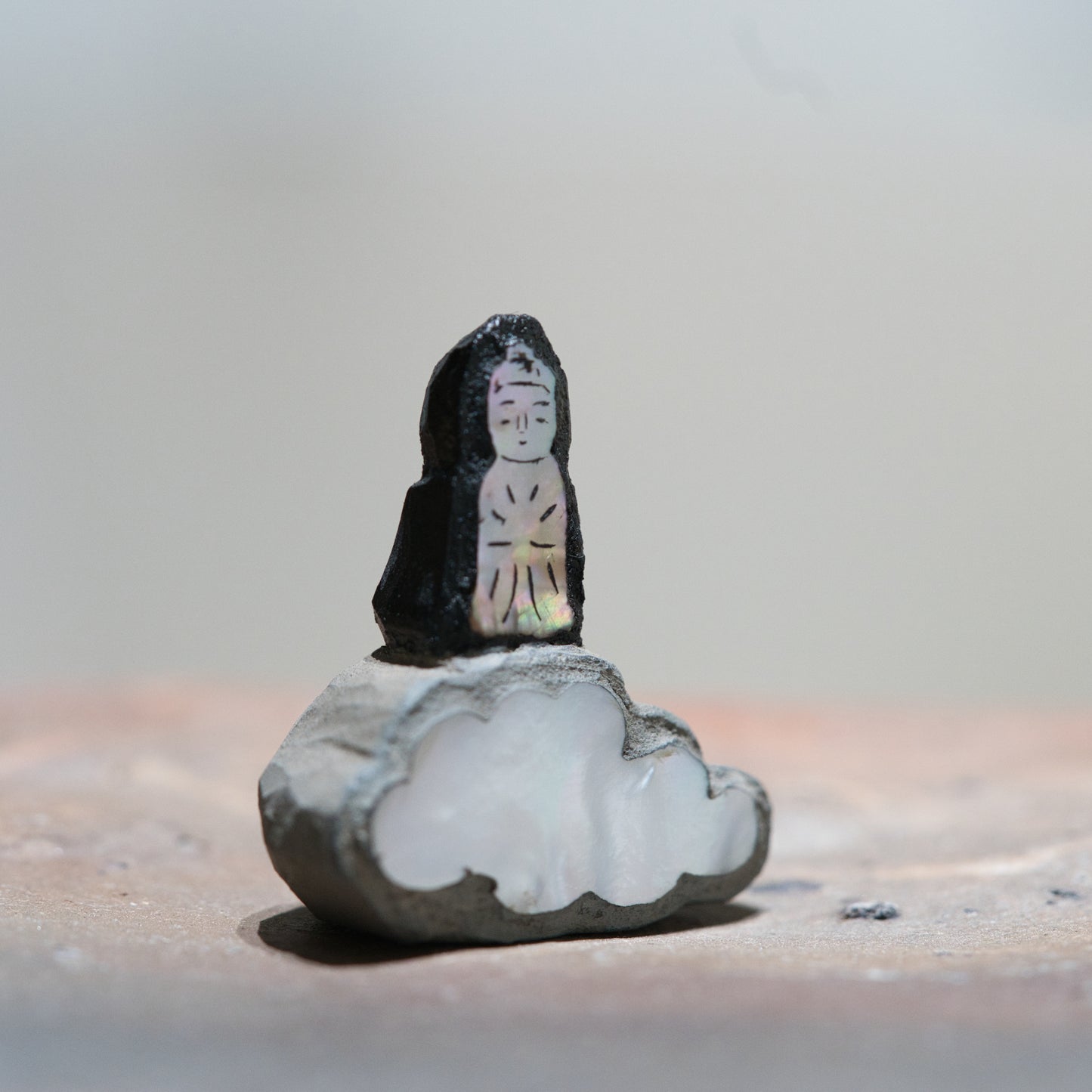 YCX8 雲に乗った観音さま