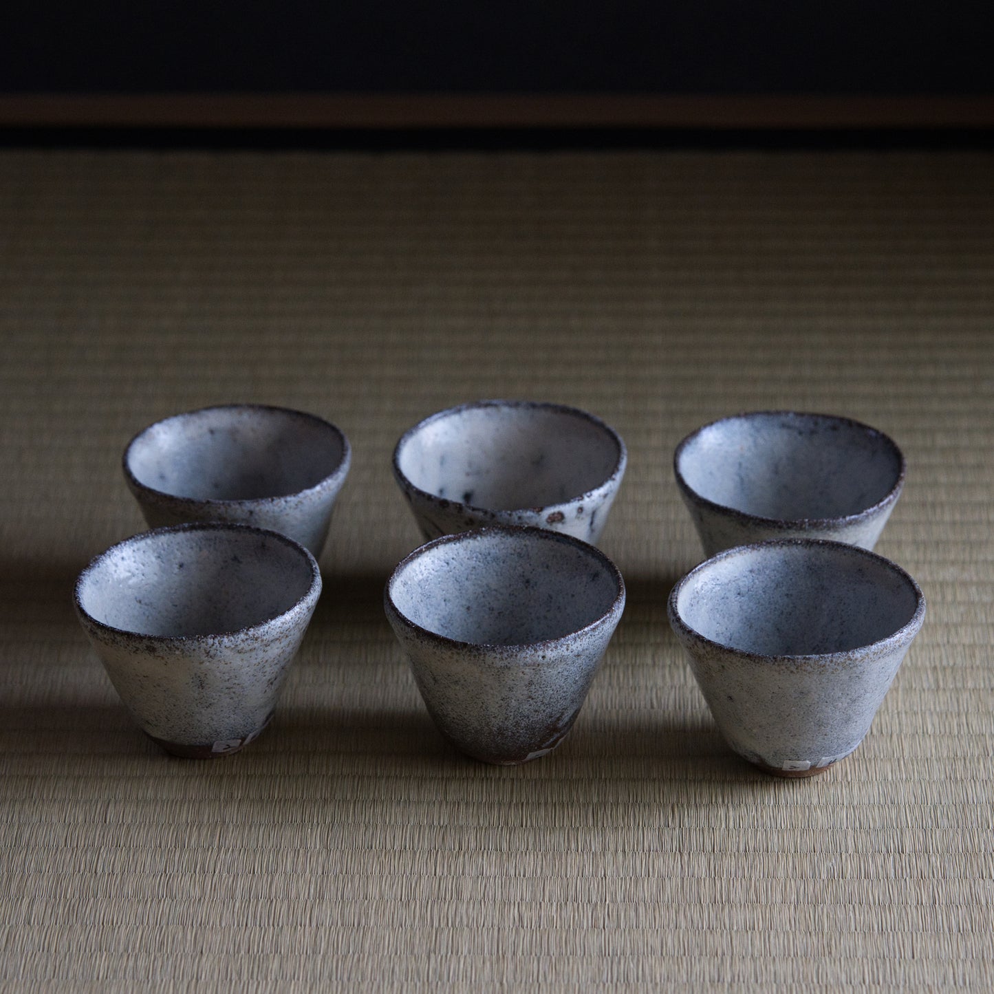 UXIA2 伊藤明美 斑釉くみだし6客揃