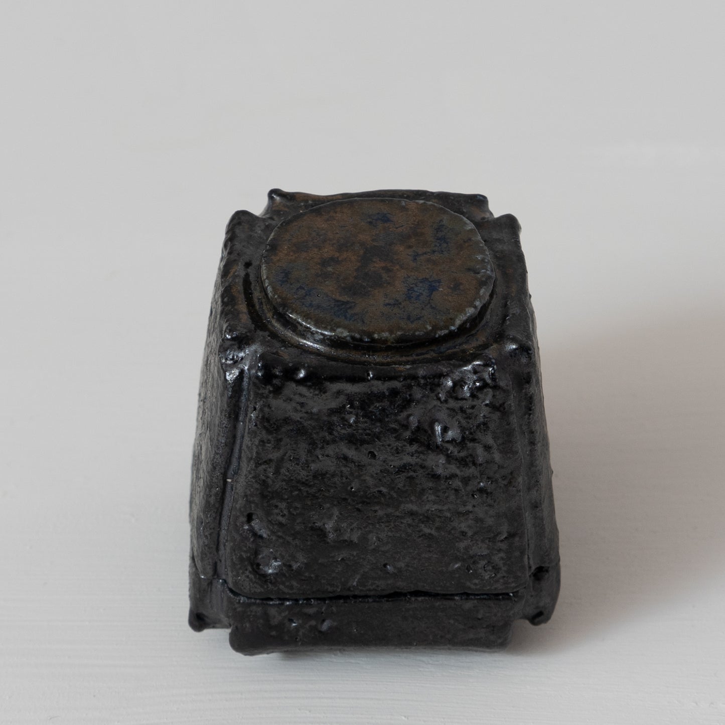 明賀亘史 黒唐津香合