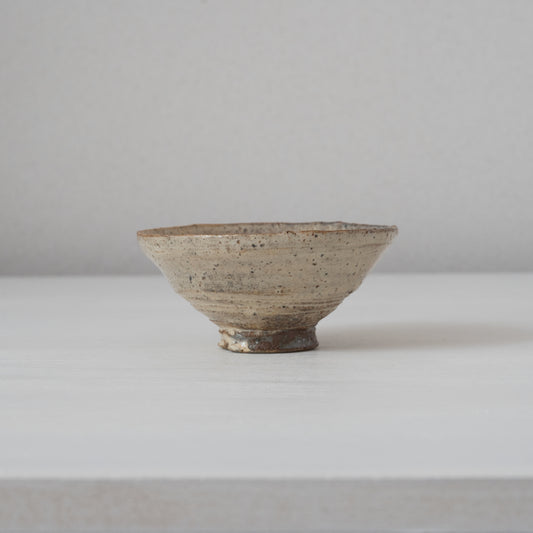 SMA10 台ノ土酒盃 大道粉引 坂倉正紘