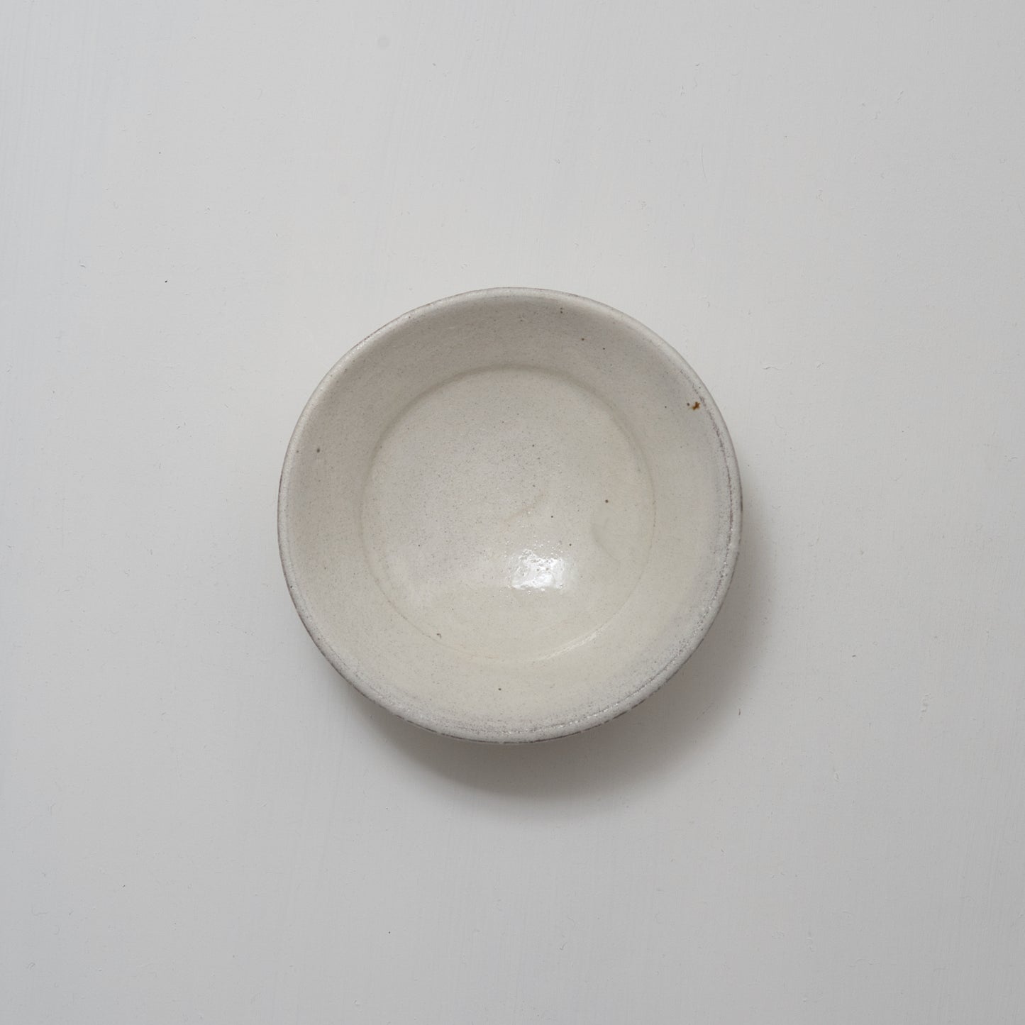 AI19A 粉引平皿 伊藤明美