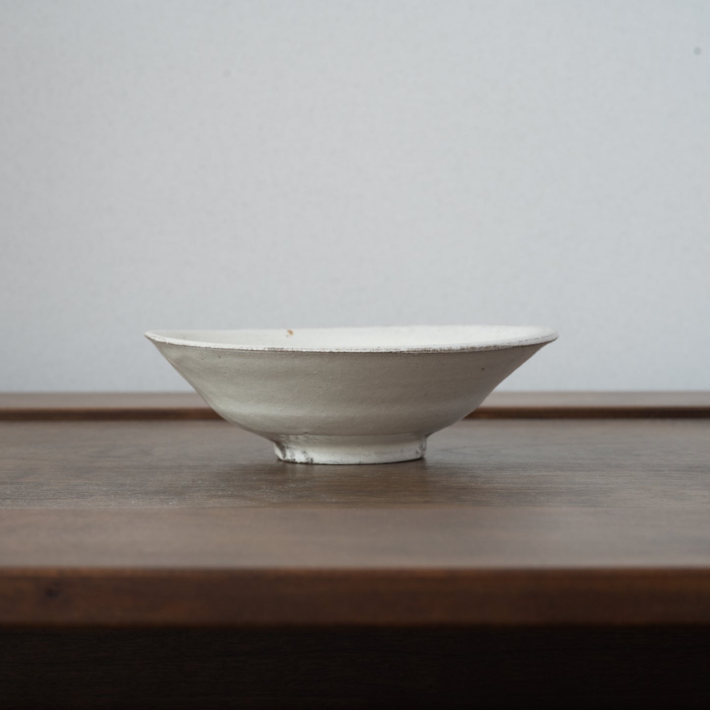 AI19A 粉引平皿 伊藤明美