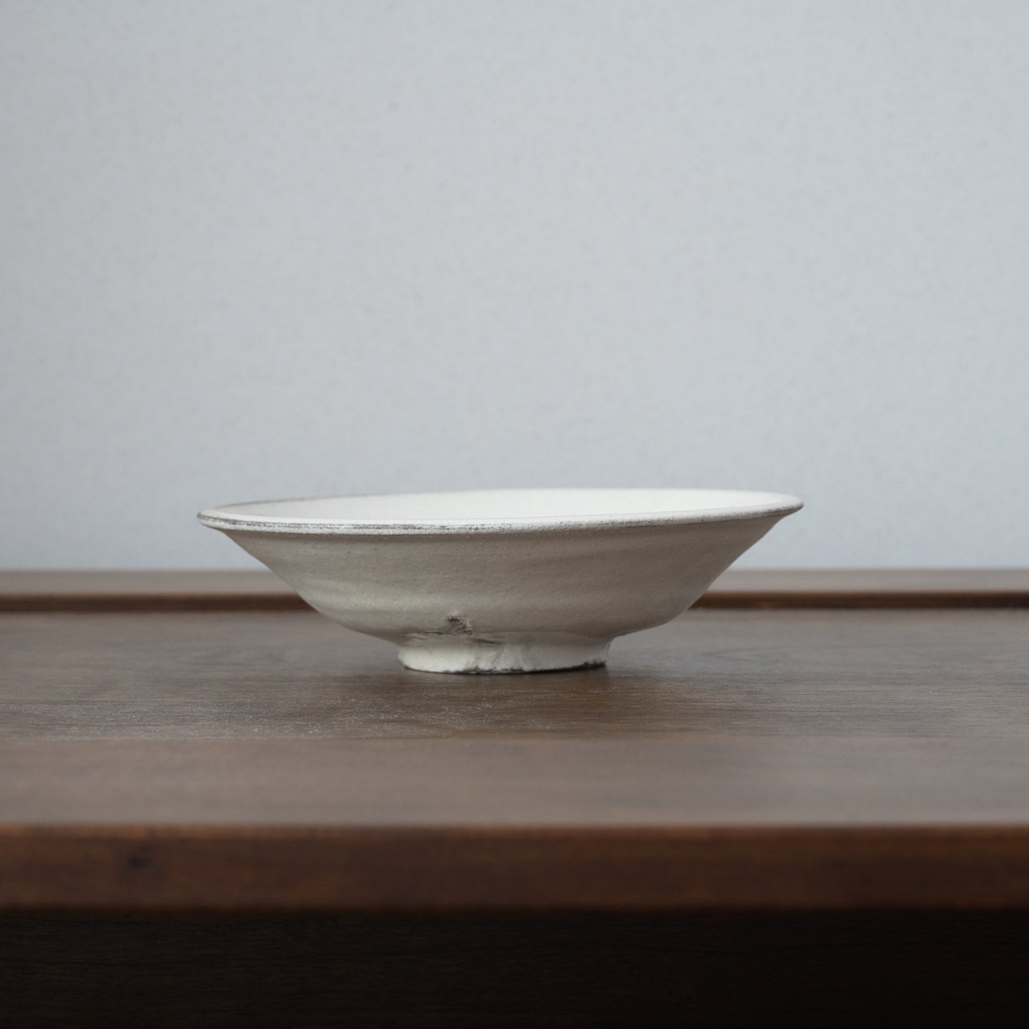 AI19B 粉引平皿 伊藤明美