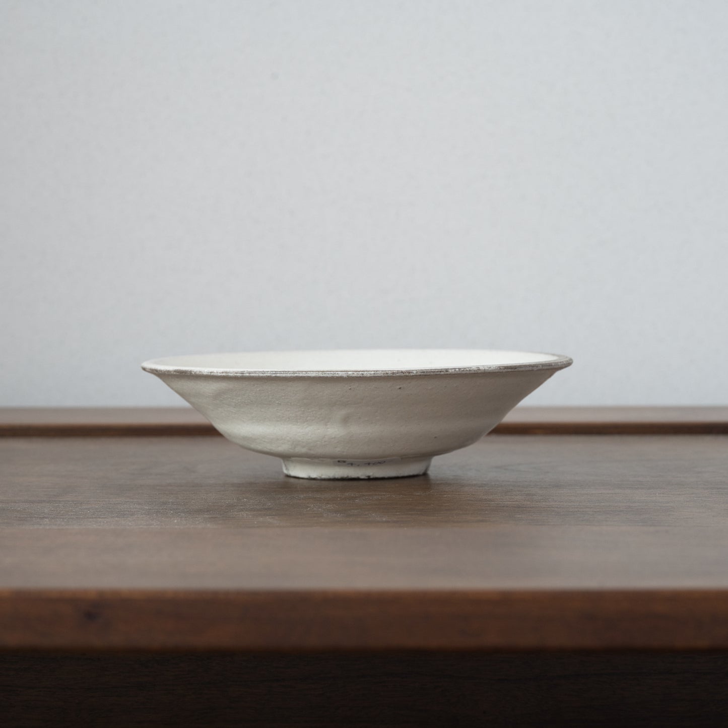 AI19B 粉引平皿 伊藤明美