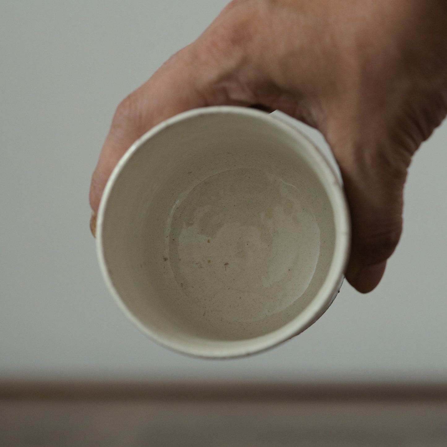 YTEX 萩粉引杯 吉野桃李