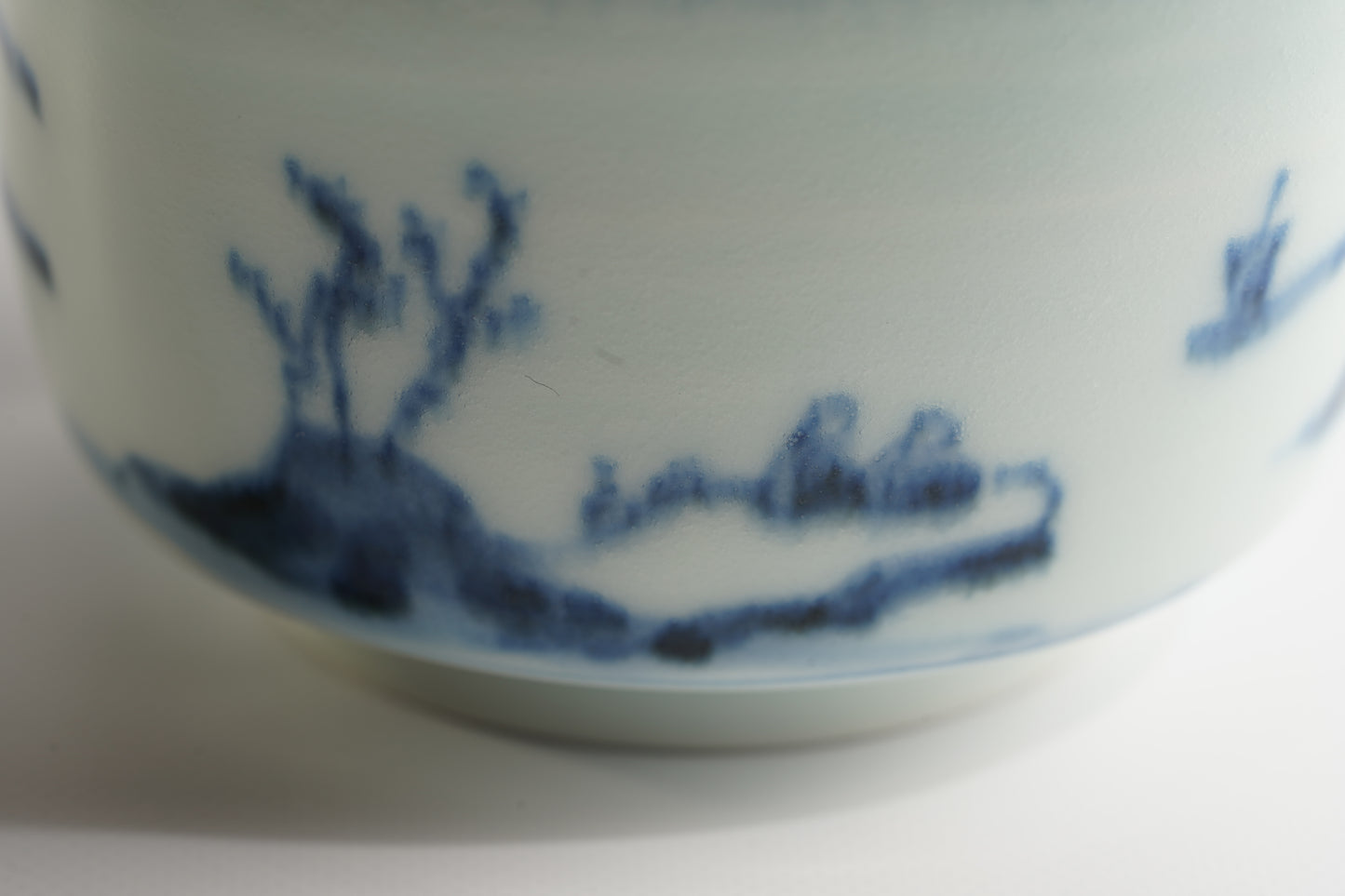 MM10(#10) 山水文角形碗 宮岡麻衣子