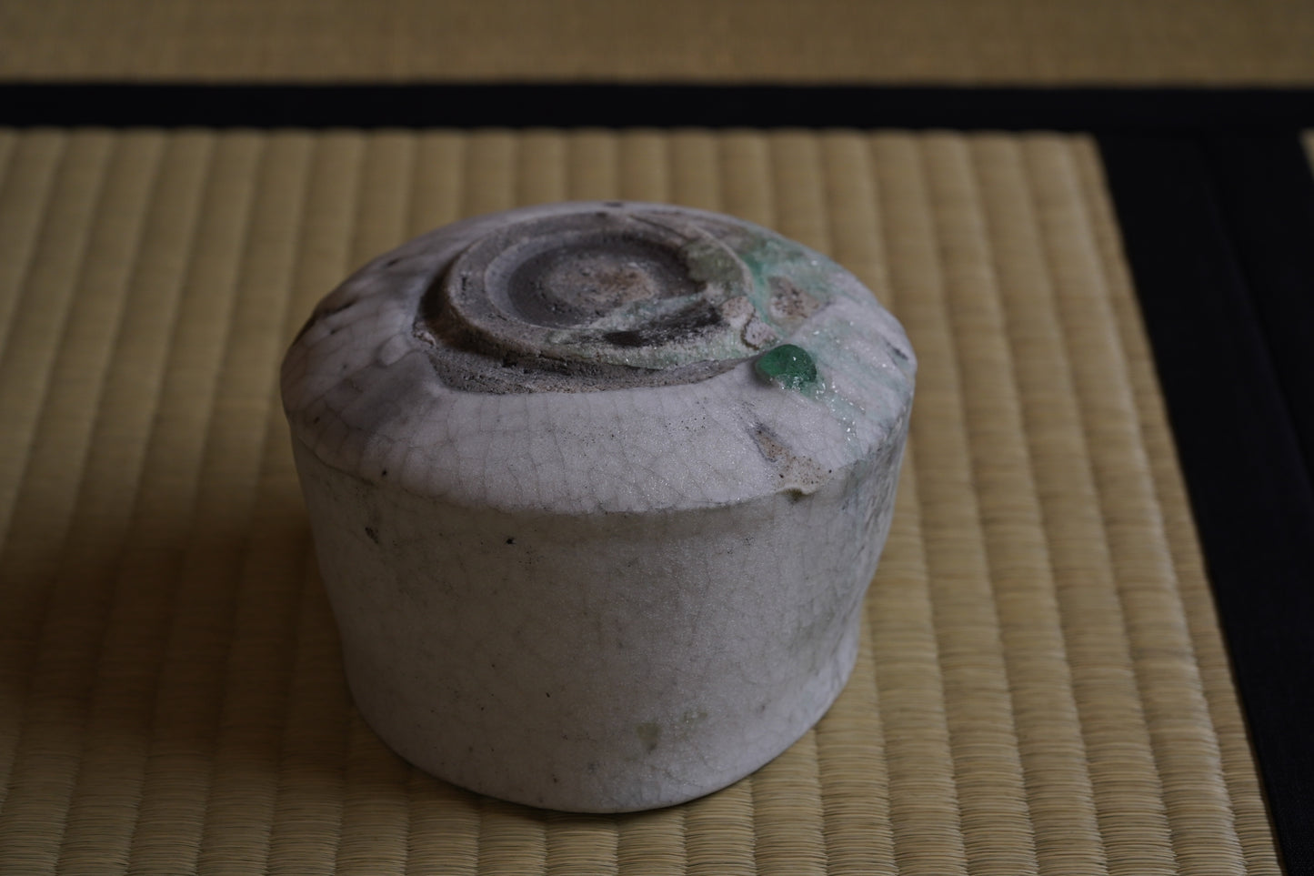 TY2 白志野茶碗 共箱 辻村唯