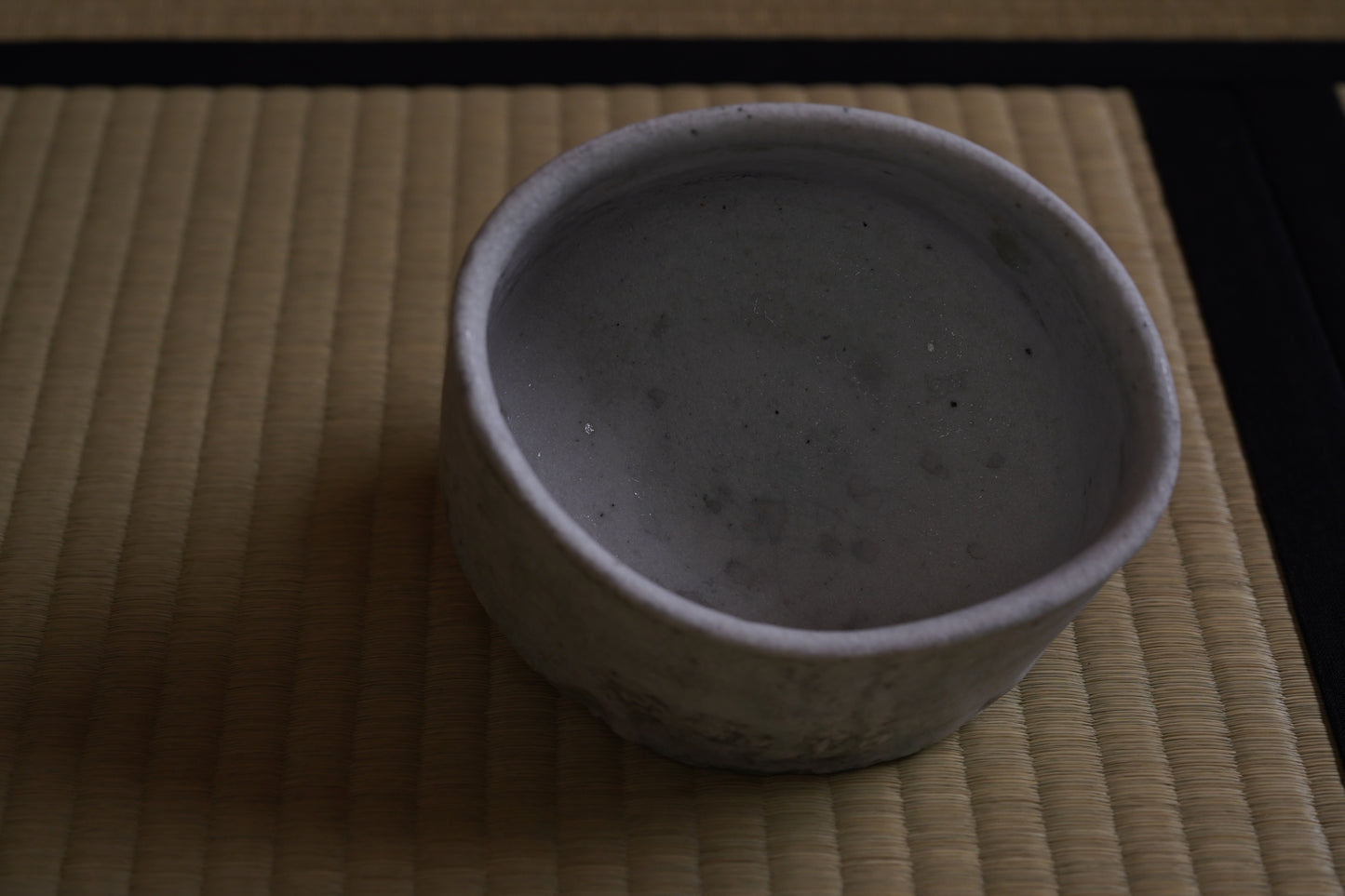 TY2 白志野茶碗 共箱 辻村唯