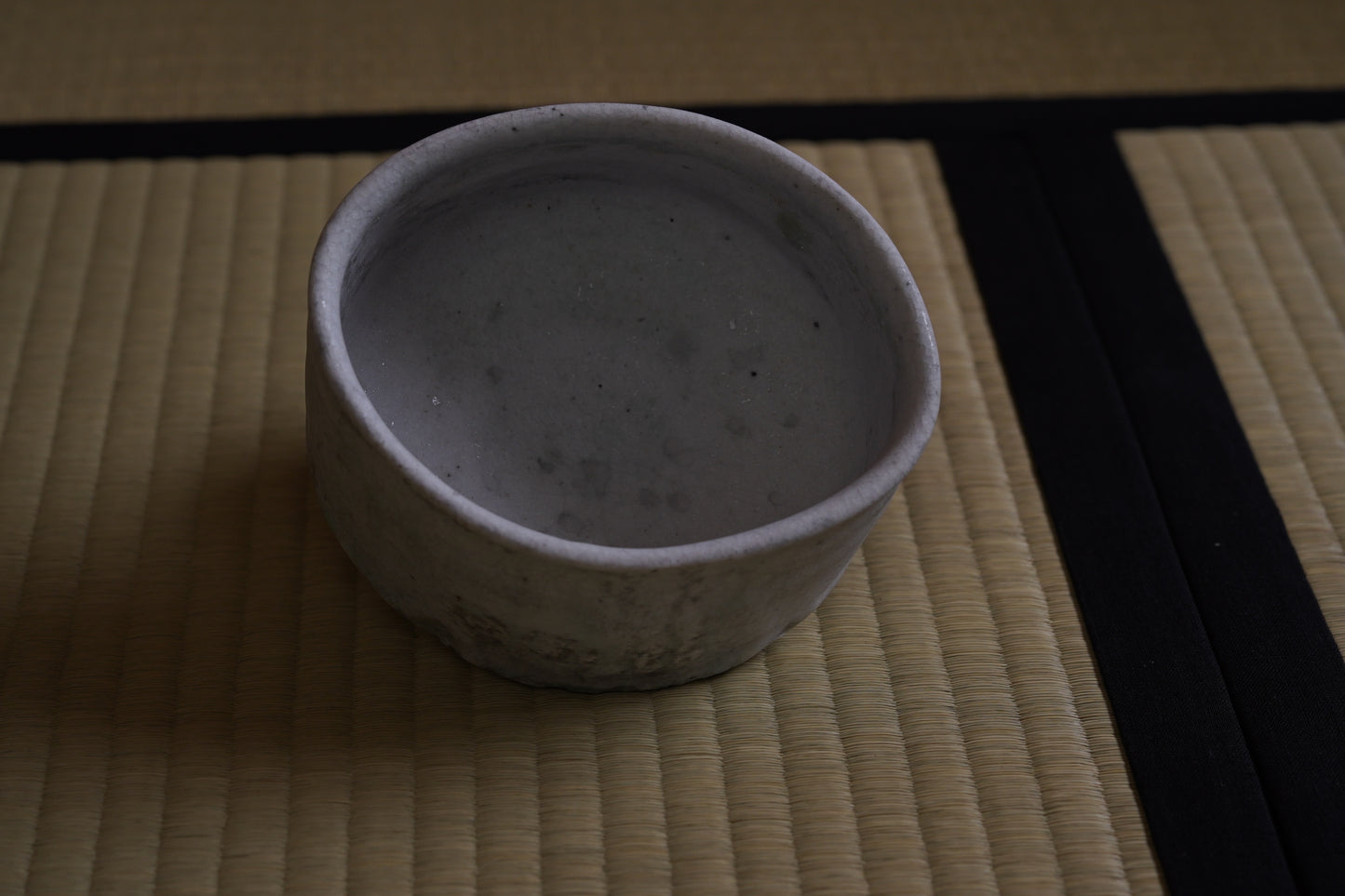 TY2 白志野茶碗 共箱 辻村唯