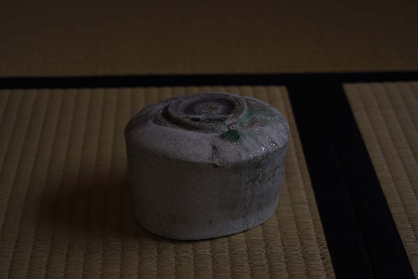TY2 白志野茶碗 共箱 辻村唯
