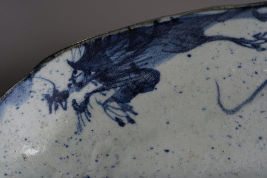 MMKY059 古染付向付 村上三和子×梶原靖元