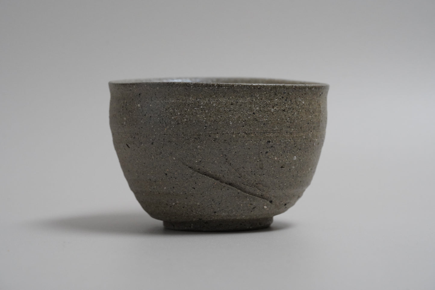 MMKY117h-ky 珠洲茶碗 共箱 梶原靖元