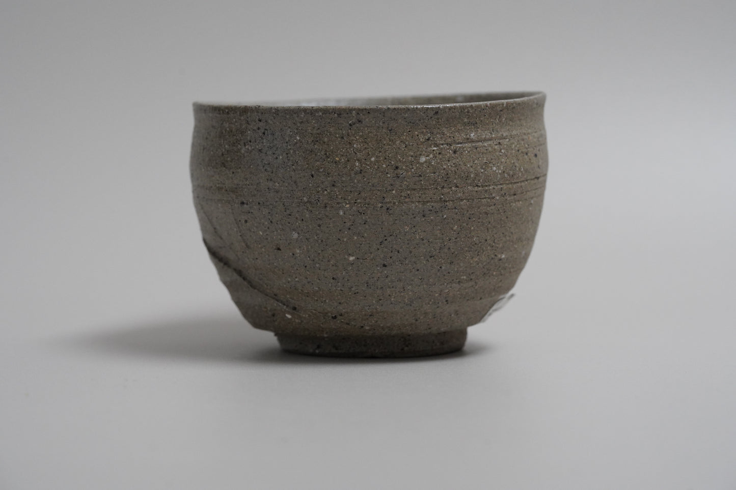 MMKY117h-ky 珠洲茶碗 共箱 梶原靖元