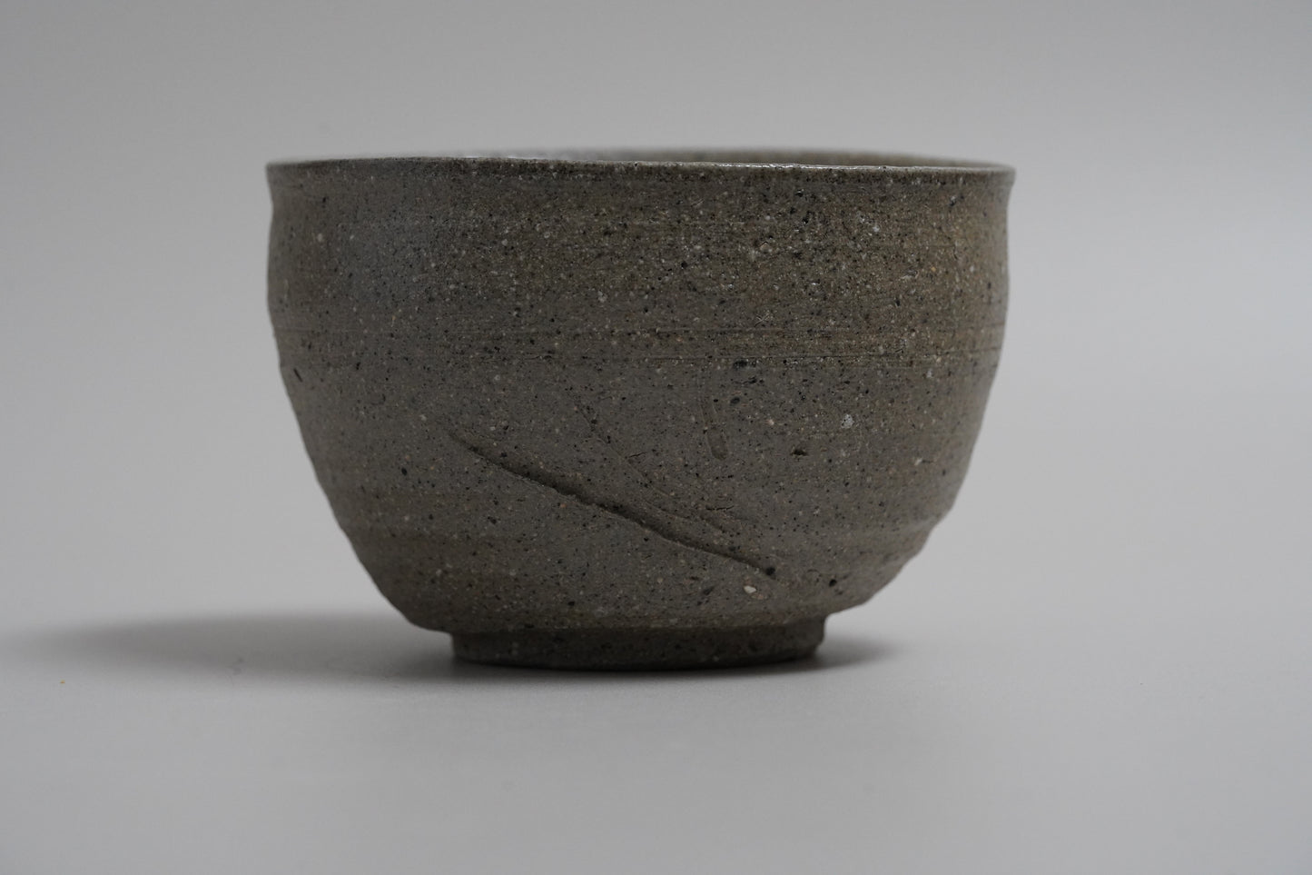 MMKY117h-ky 珠洲茶碗 共箱 梶原靖元