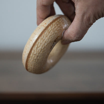 YTEX 萩駅鈴(馬鈴)蓋置  吉野桃李