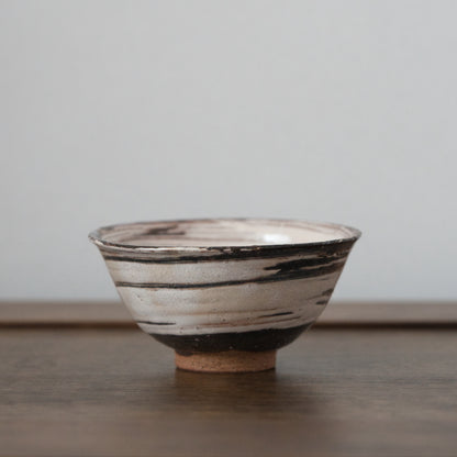 萩三島数茶盌(5客セット)  吉野桃李