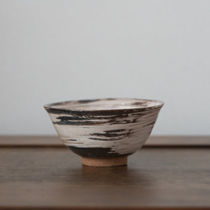 萩三島数茶盌(5客セット)  吉野桃李
