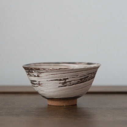 萩三島数茶盌(5客セット)  吉野桃李