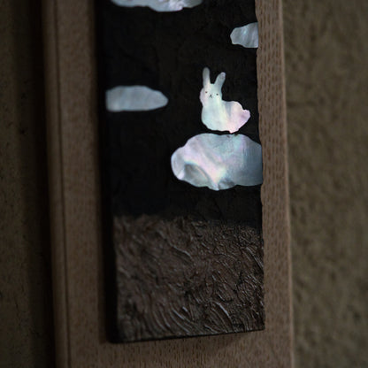 YCX17 うさぎとお月さま 山口千絵