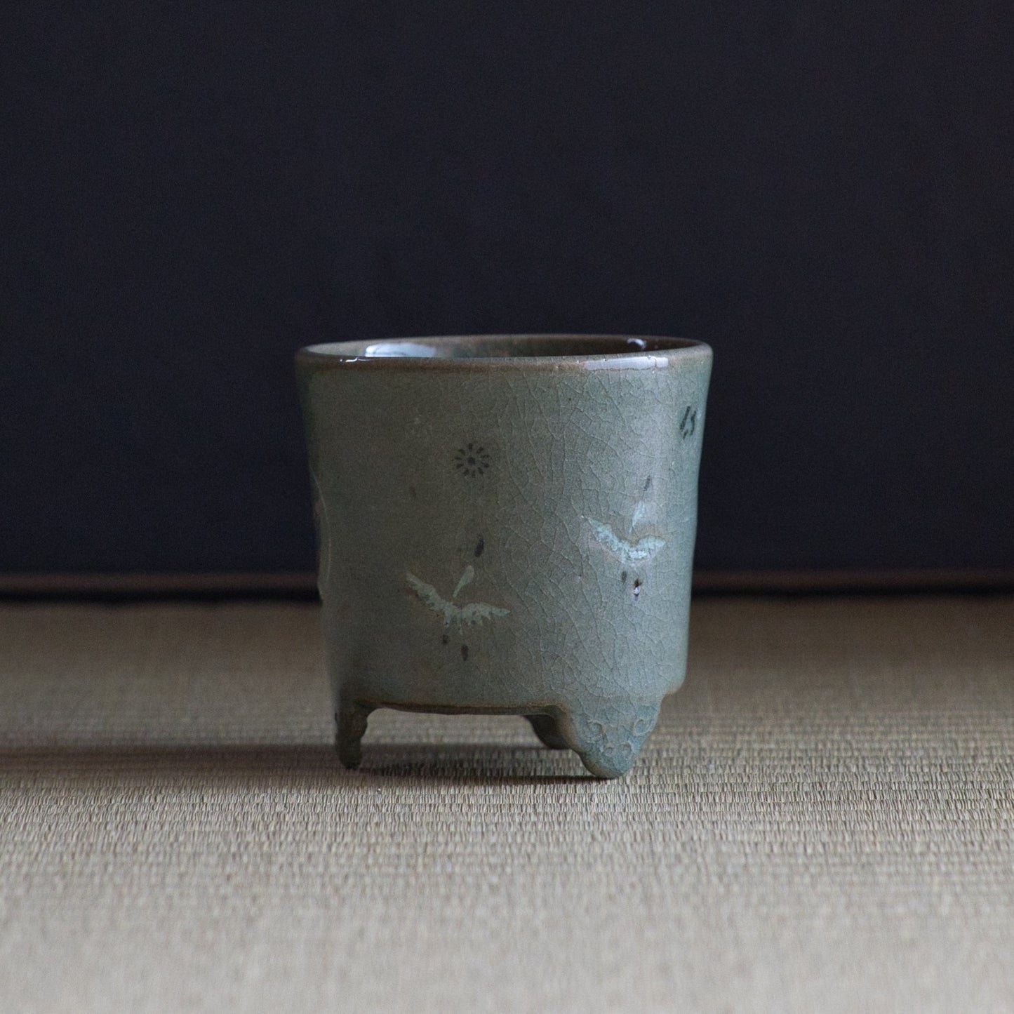 UXUS5 内村慎太郎 青磁雲鶴香炉