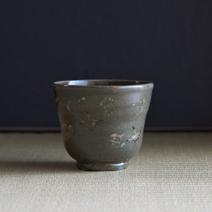 UXUS1 内村慎太郎 青磁雲鶴火入