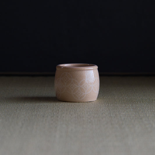 UXYT10 吉野桃李 萩七宝蓋置