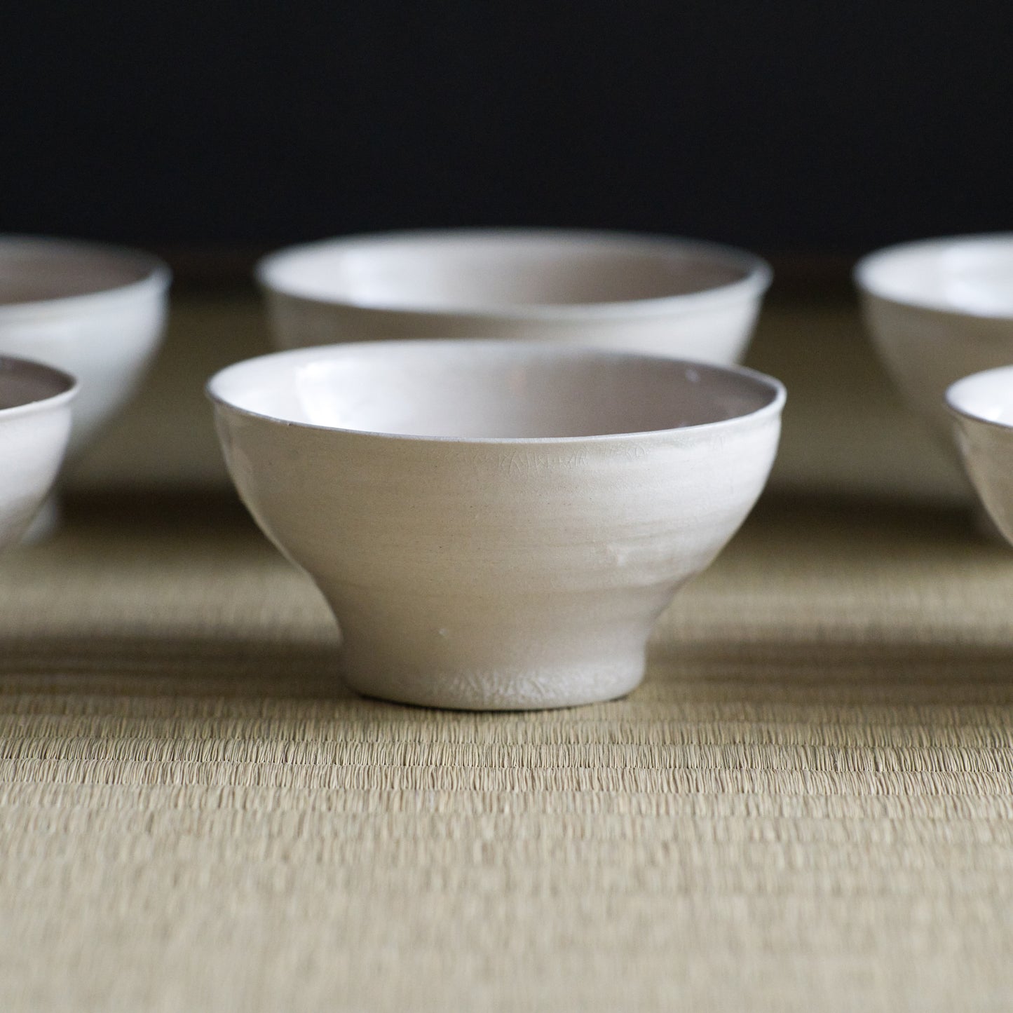 UXTQ20 谷穹 白瓷　汲出6客組