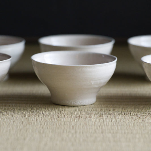 UXTQ20 谷穹 白瓷　汲出6客組