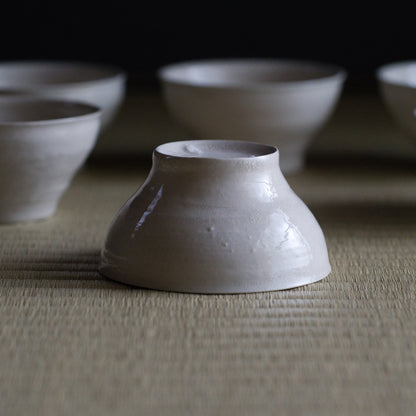 UXTQ20 谷穹 白瓷　汲出6客組