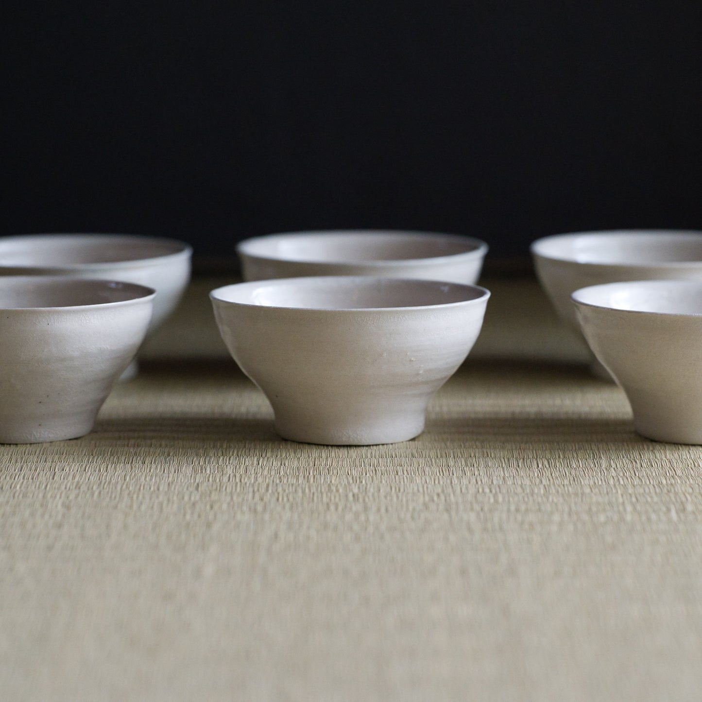 UXTQ20 谷穹 白瓷　汲出6客組