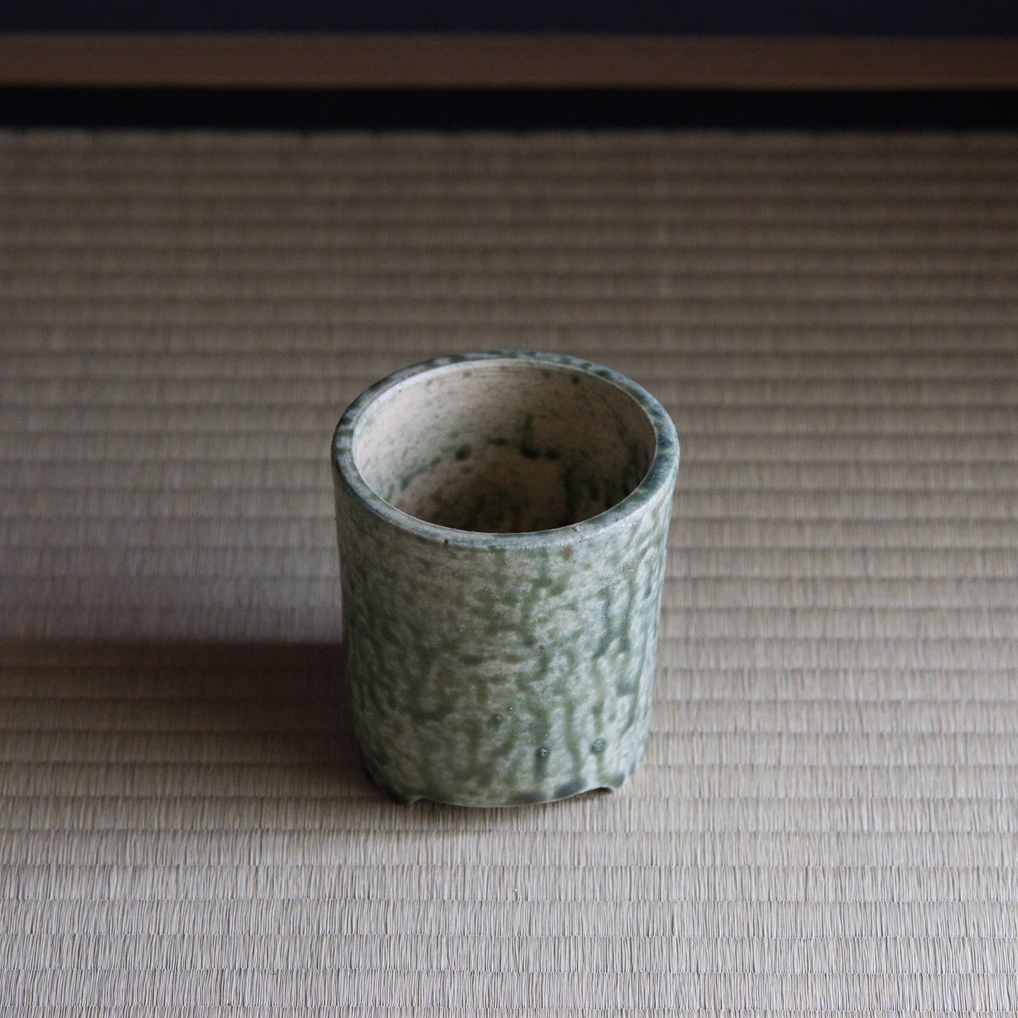 UXTQ7 谷穹 緑釉　火入