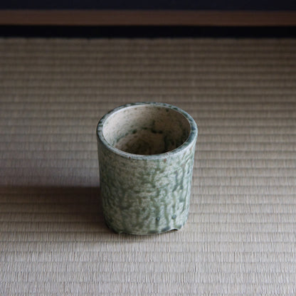 UXTQ7 谷穹 緑釉　火入