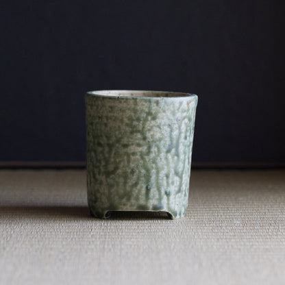 UXTQ7 谷穹 緑釉　火入