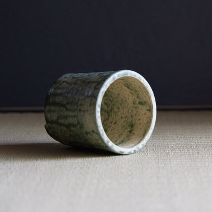 UXTQ7 谷穹 緑釉　火入