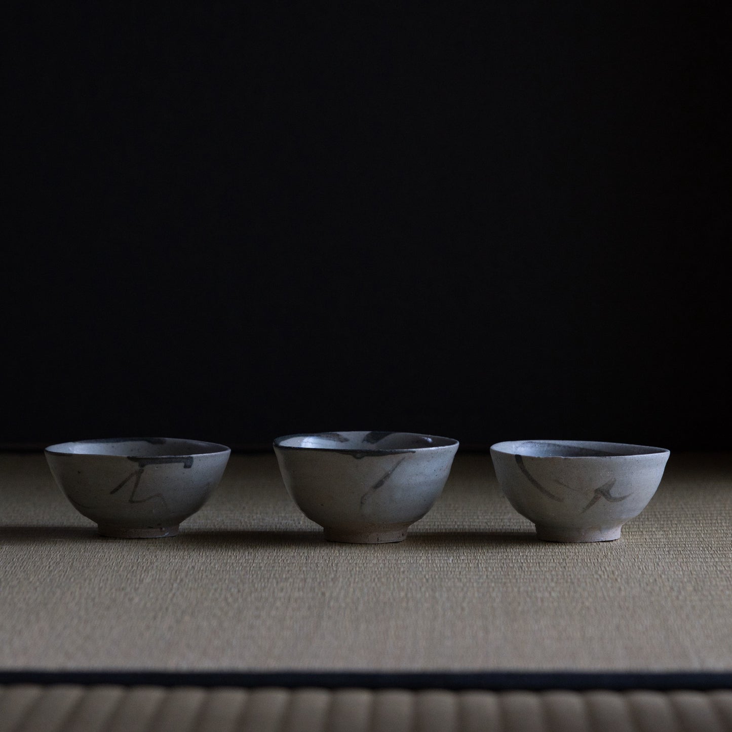 UXKY10 梶原靖元 絵唐津汲み出し碗セット