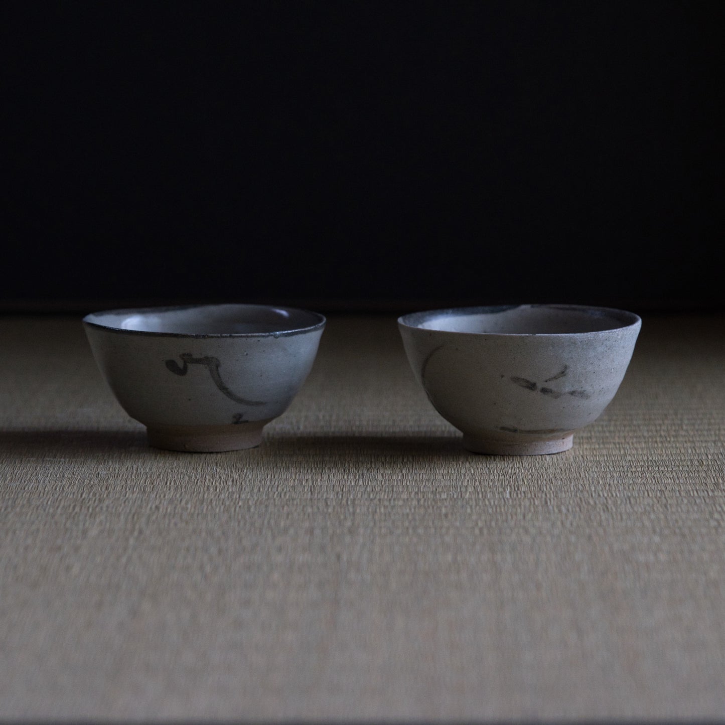 UXKY10 梶原靖元 絵唐津汲み出し碗セット