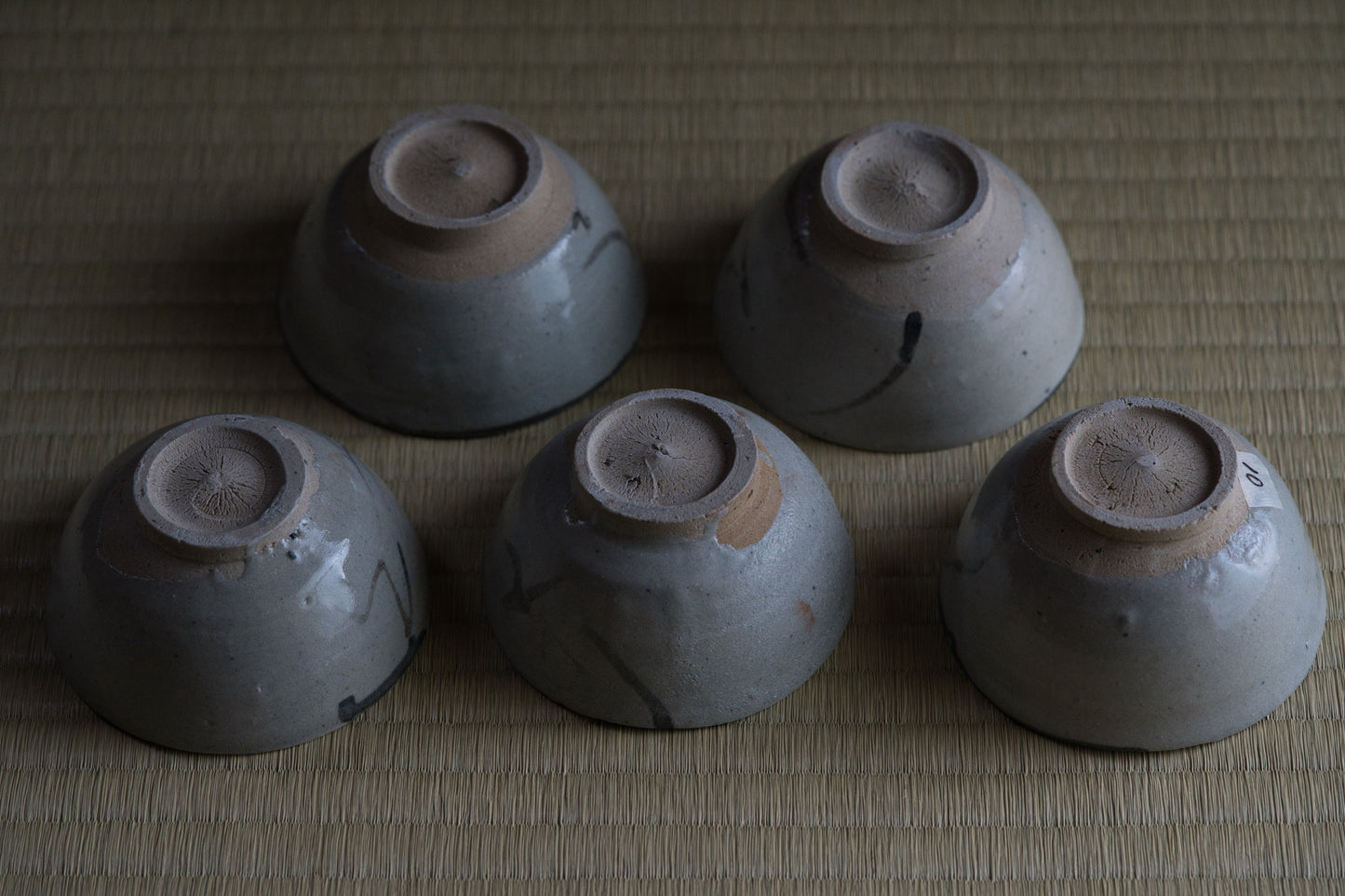 UXKY10 梶原靖元 絵唐津汲み出し碗セット