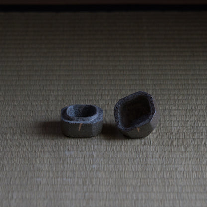 UXKY6 梶原靖元 備前唐津香合