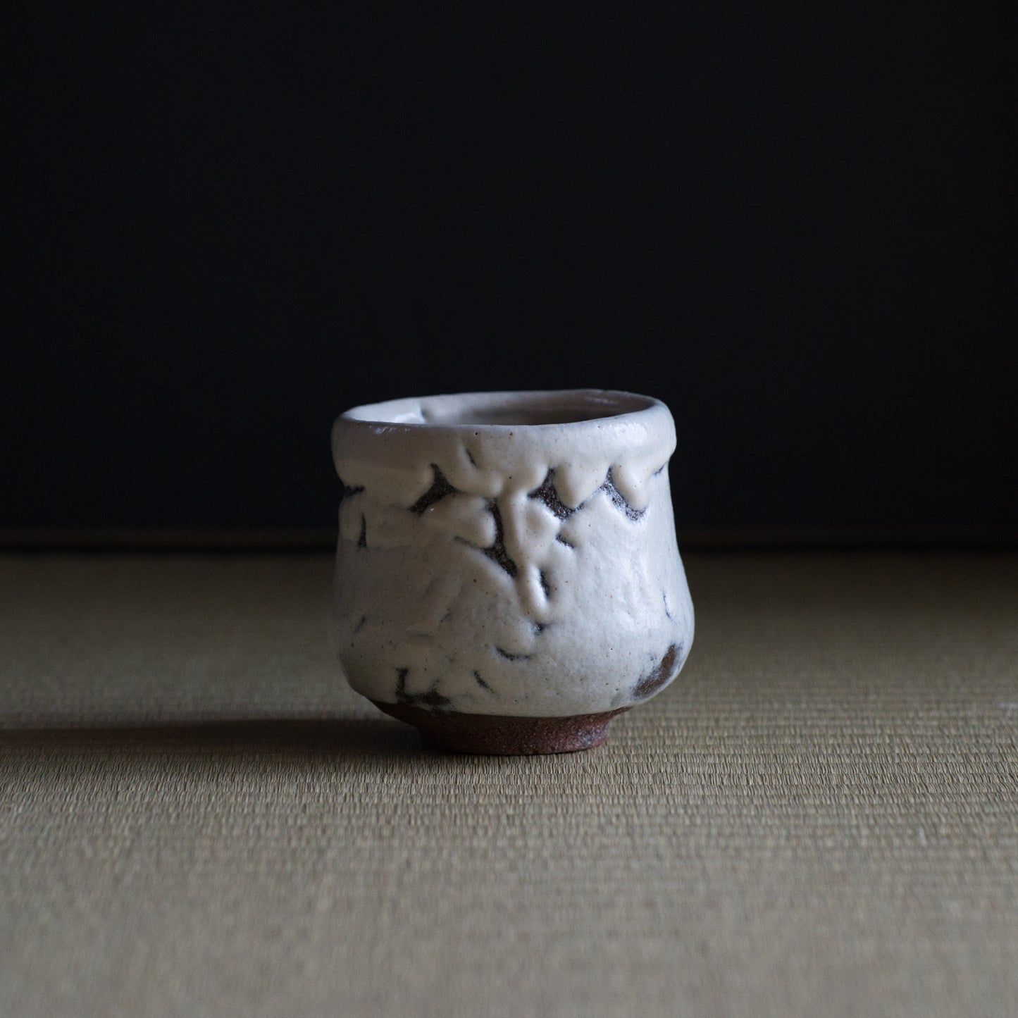 UXIA5 伊藤明美 白釉火入（上野）