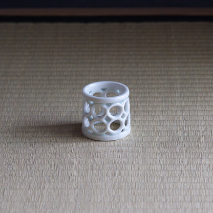 UXSM5 志村睦彦 白磁丸蓋置