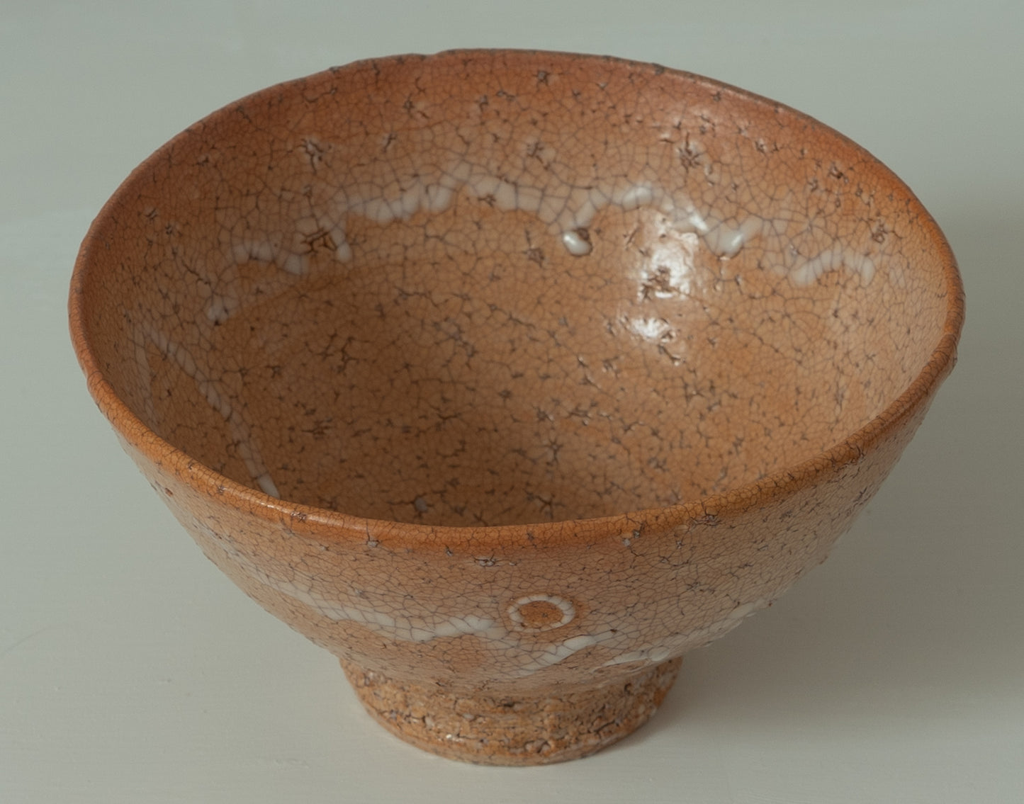 吉野桃李　萩井戸茶盌