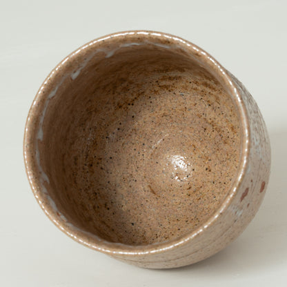 Tori Yoshino｜Hagi Daidou split foot tea bowl