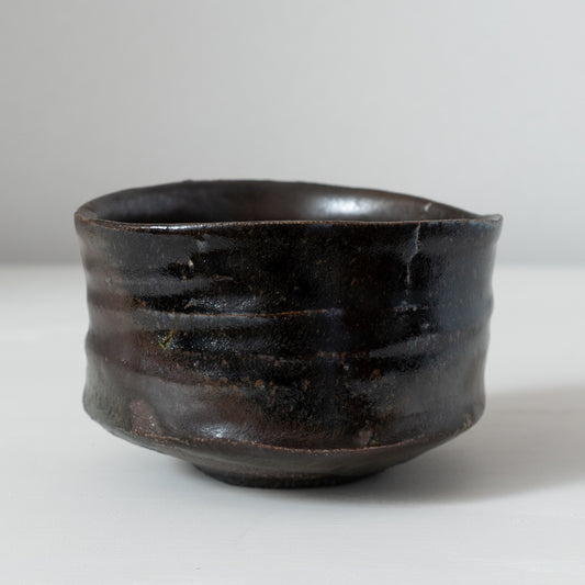 明賀亘史　黒唐津茶碗