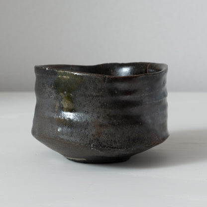 明賀亘史　黒唐津茶碗