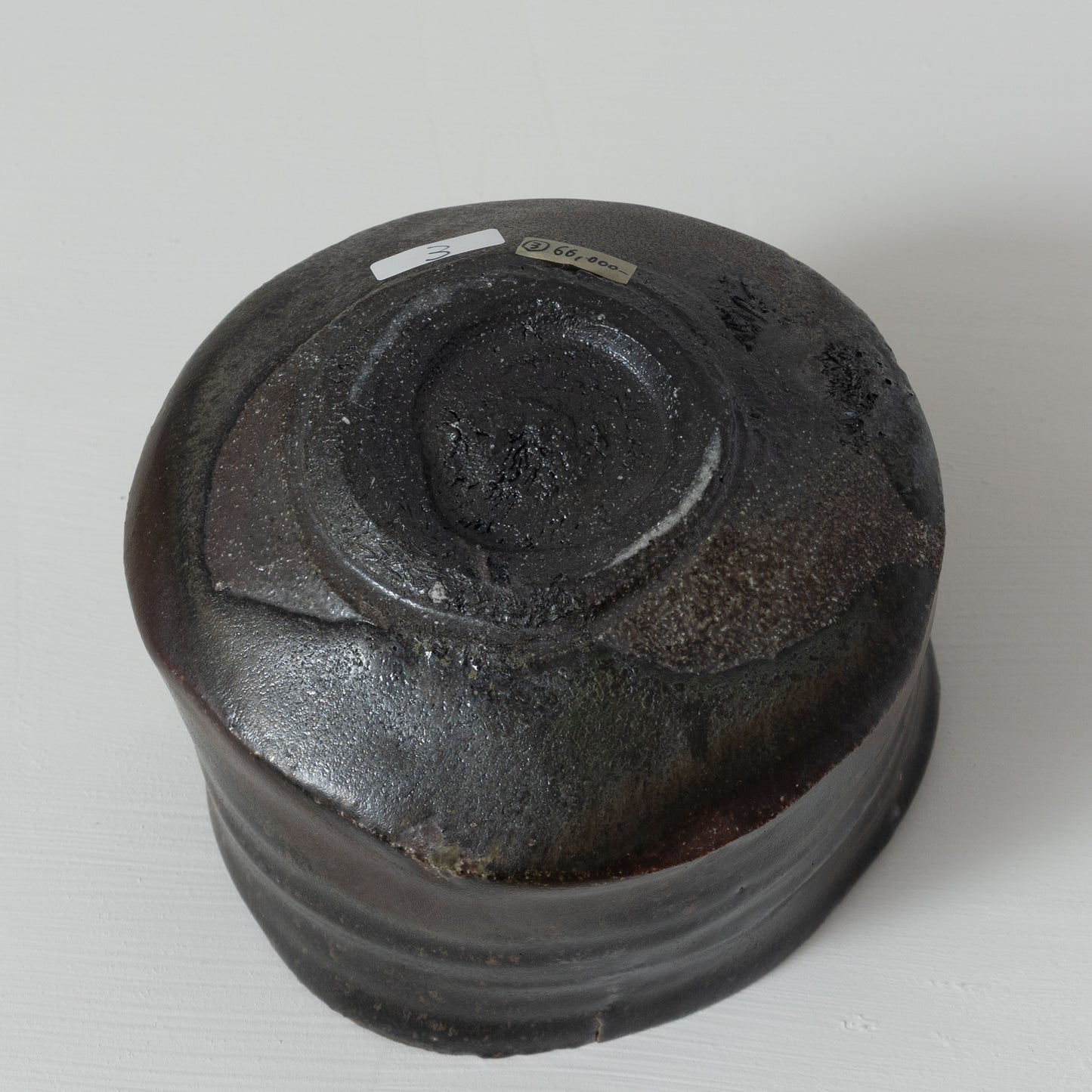 明賀亘史　黒唐津茶碗