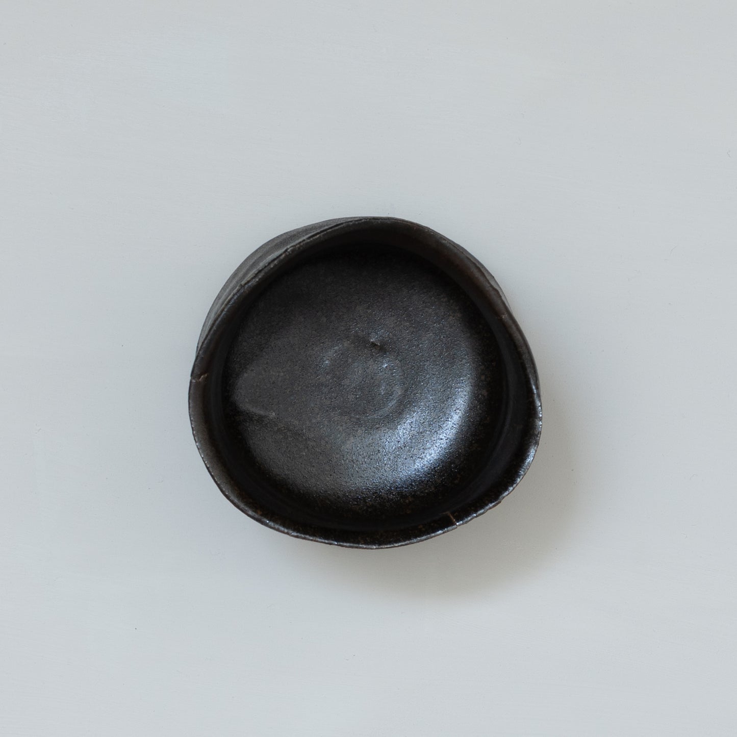 明賀亘史　黒唐津茶碗