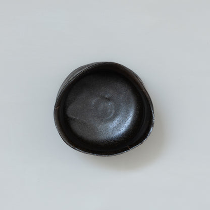 明賀亘史　黒唐津茶碗