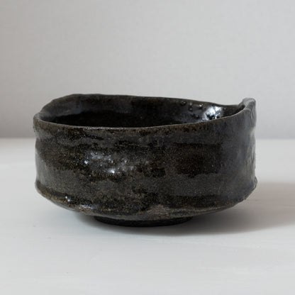 明賀亘史　黒唐津茶碗