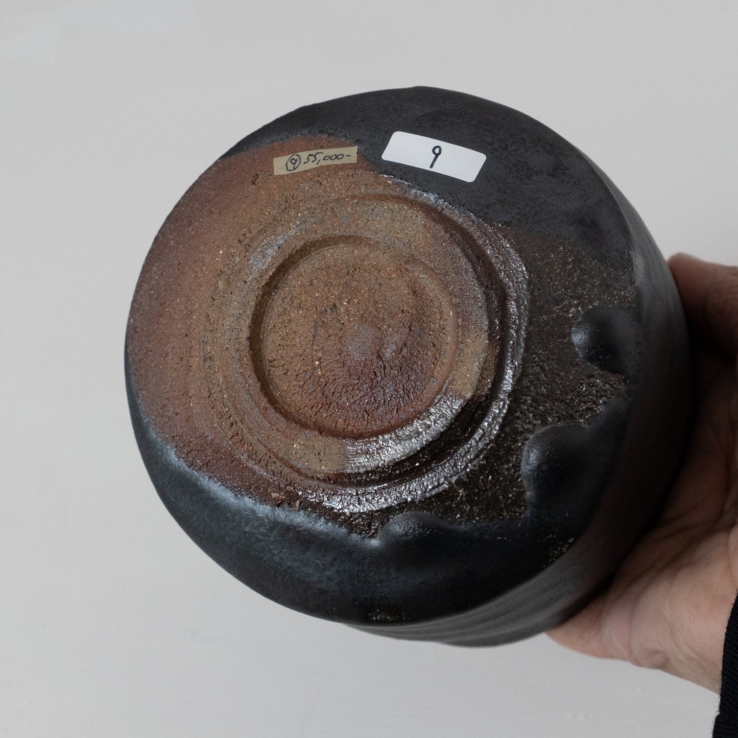 明賀亘史　黒唐津茶碗